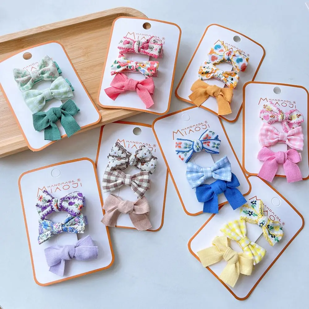 3Pcs/set Baby Girls Cloth Embroidery Bow Hair Clip Hairpins Kids Baby Checked Bowknot Hair Grip Girls Hair Accessories
3Pcs/set Baby Girls Cloth Embroidery Bow Hair Clip Hairpins Kids Baby Checked Bowknot Hair Grip Girls Hair Accessories