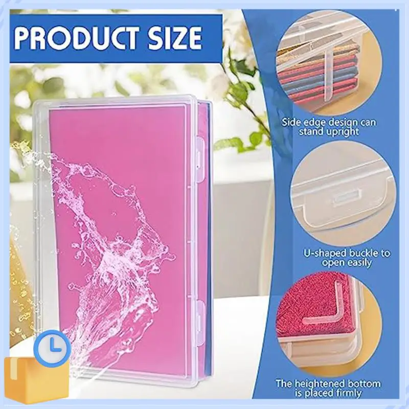 Popular 4 Pcs A4 Scrapbook Paper Storage Box Clear Paper Storage Boxes For 8.5 X 11 Inch Letter Paper Photo Picture Storage
Popular 4 Pcs A4 Scrapbook Paper Storage Box Clear Paper Storage Boxes For 8.5 X 11 Inch Letter Paper Photo Picture Storage