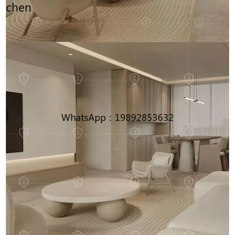 X-25 Solid Wood Round Coffee Table for Homestays and Hotels, Natural Wood Tea Table
X-25 Solid Wood Round Coffee Table for Homestays and Hotels, Natural Wood Tea Table
