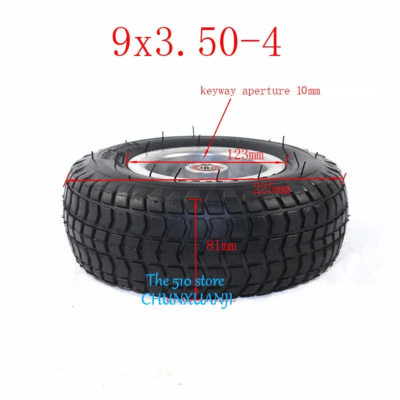 9X3.50-4 wheel Electric scooter 4 inch rims with pneumatic tire tyre for Gas Scooter Pocket Bike tricycle
9X3.50-4 wheel Electric scooter 4 inch rims with pneumatic tire tyre for Gas Scooter Pocket Bike tricycle