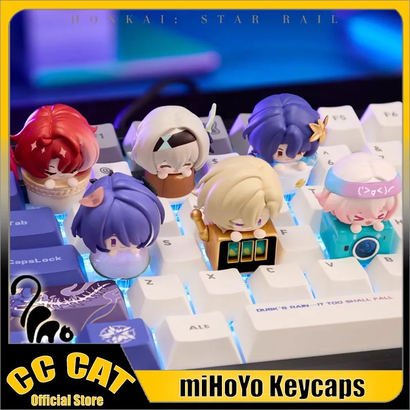 miHoYo Honkai Star Trail Limited Edition Q Version V2 Aventurine Keycaps Custom Cute Dr. Ratio Small Figure March 7th Key Cap
miHoYo Honkai Star Trail Limited Edition Q Version V2 Aventurine Keycaps Custom Cute Dr. Ratio Small Figure March 7th Key Cap