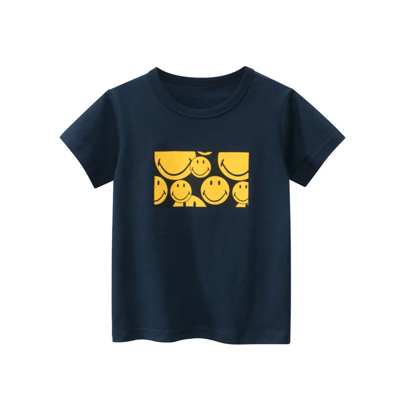 2022 Boys Cartoon T-shirts Kids Smiley Face Print T Shirt Children Summer Clothing Girl Short Sleeve Cotton Tops
2022 Boys Cartoon T-shirts Kids Smiley Face Print T Shirt Children Summer Clothing Girl Short Sleeve Cotton Tops