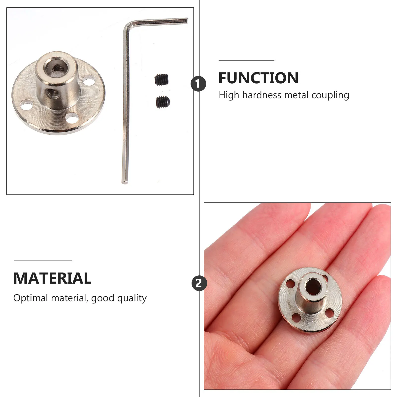 4Pcs Flange Rigid Shaft Coupler Motor Guide Shaft Connector for Rc Boats Rc Models Cnc Printer Accessories Flange Couplings
4Pcs Flange Rigid Shaft Coupler Motor Guide Shaft Connector for Rc Boats Rc Models Cnc Printer Accessories Flange Couplings