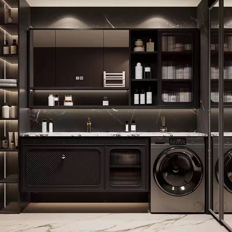 Встраиваемая тумба для стиральной машины на балконе, бесшовная раковина из сланца, тумба для ванной комнаты, умывальник
Встраиваемая тумба для стиральной машины на балконе, бесшовная раковина из сланца, тумба для ванной комнаты, умывальник