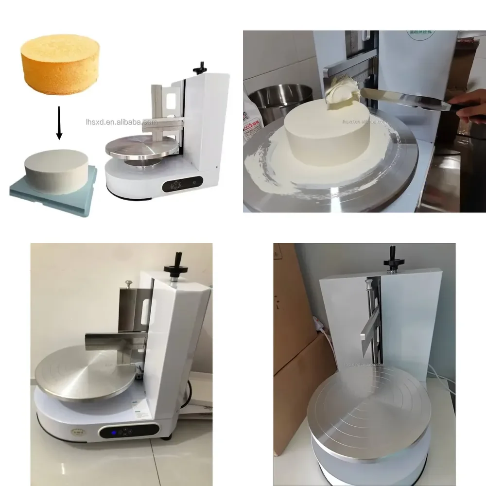 Hot Sale Cake Cream Smoothing Birthday Cake Coater Cream Plastering Machine
Hot Sale Cake Cream Smoothing Birthday Cake Coater Cream Plastering Machine