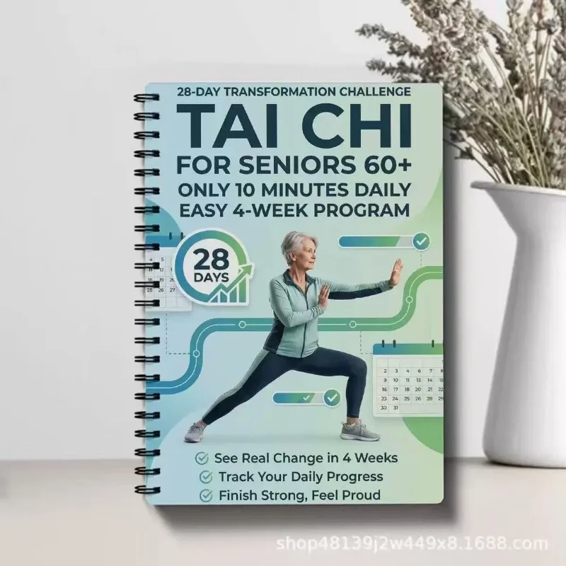 Tai Chi Walking Weight Loss Guide for Elderly People 28 Day Fitness Plan Assisted Exercise Joint Friendly Weight Management Book
Tai Chi Walking Weight Loss Guide for Elderly People 28 Day Fitness Plan Assisted Exercise Joint Friendly Weight Management Book