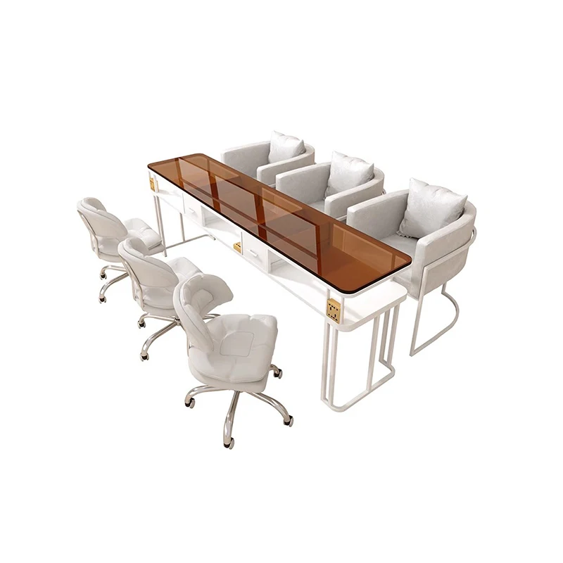 zf-Modern Minimalist Nail Table Luxury Aesthetic Italian Beauty Nail Table Professional Simple Mesa De Manicura Salon Furniture%
zf-Modern Minimalist Nail Table Luxury Aesthetic Italian Beauty Nail Table Professional Simple Mesa De Manicura Salon Furniture%