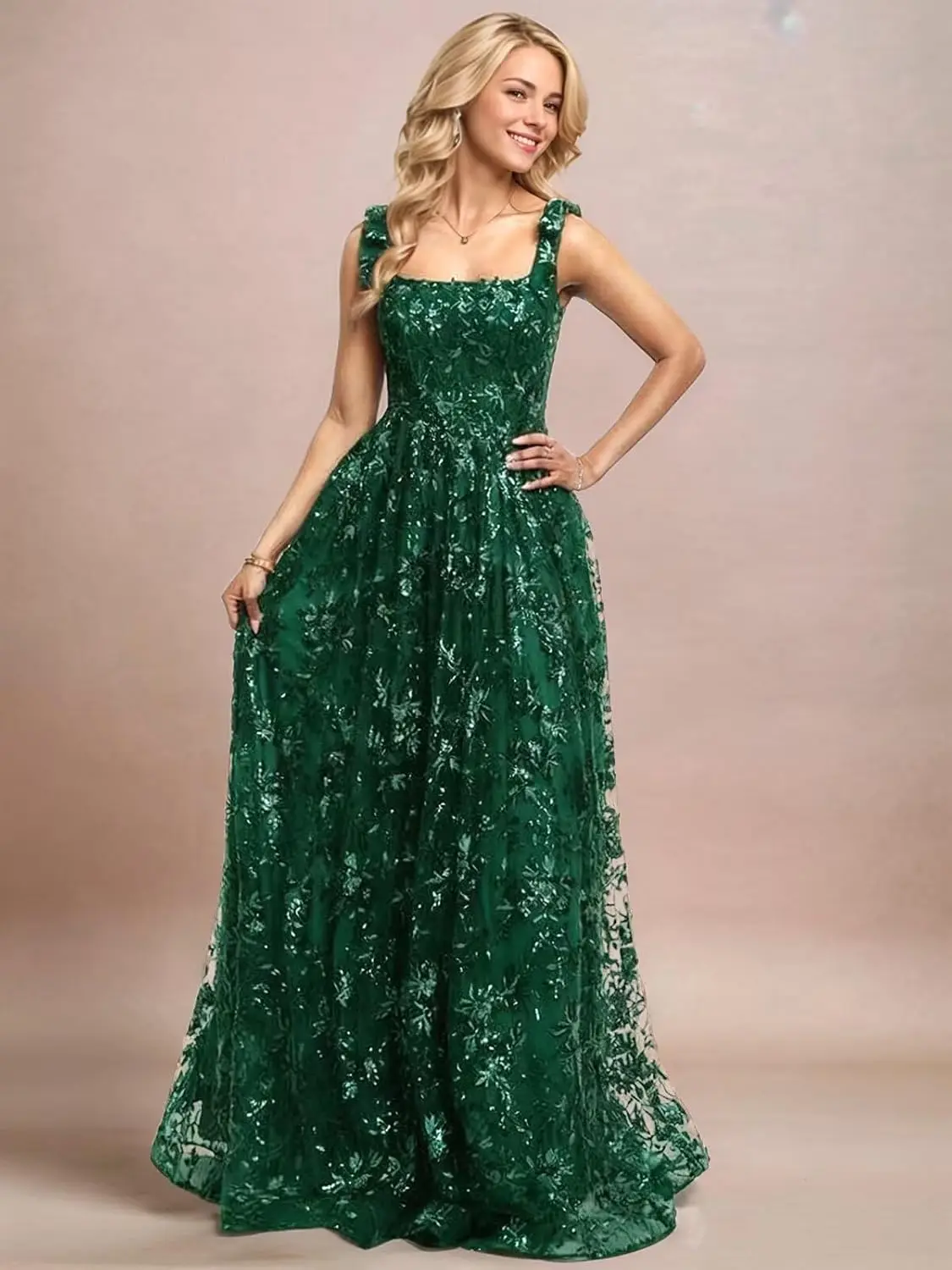Square Neck Sequin Prom Dresses for Teens Maxi Tulle Square Neck Bowknot Sleeves A Line Formal Evening Gowns Party Dresses
Square Neck Sequin Prom Dresses for Teens Maxi Tulle Square Neck Bowknot Sleeves A Line Formal Evening Gowns Party Dresses