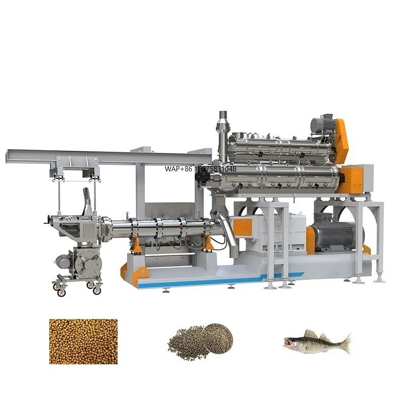 Aquaculture automatic fish feeding equipment 5 tons of floating fish feeder per hour
Aquaculture automatic fish feeding equipment 5 tons of floating fish feeder per hour