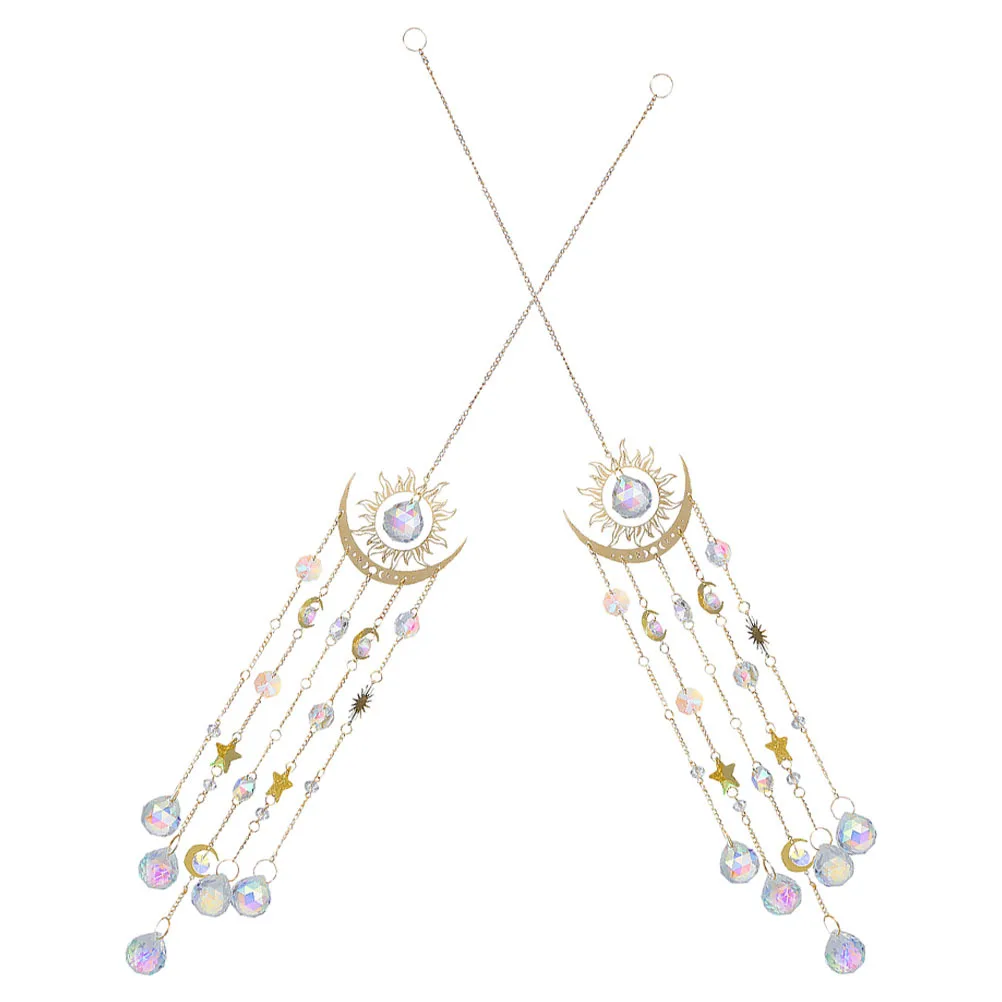 2Pcs Sun Crystal Suncatcher Garden Hanging Ornament Rainbow Maker Indoor Outdoor Decor Suncatcher Crystal
2Pcs Sun Crystal Suncatcher Garden Hanging Ornament Rainbow Maker Indoor Outdoor Decor Suncatcher Crystal