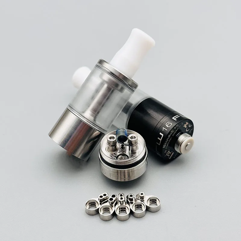 Новый восстанавливаемый распылитель Dvarw FL MTL RTA 316SS, 2 мл, диаметр 16 мм, с одной катушкой и 6 вставками AFC для распылителя Vape 510
Новый восстанавливаемый распылитель Dvarw FL MTL RTA 316SS, 2 мл, диаметр 16 мм, с одной катушкой и 6 вставками AFC для распылителя Vape 510