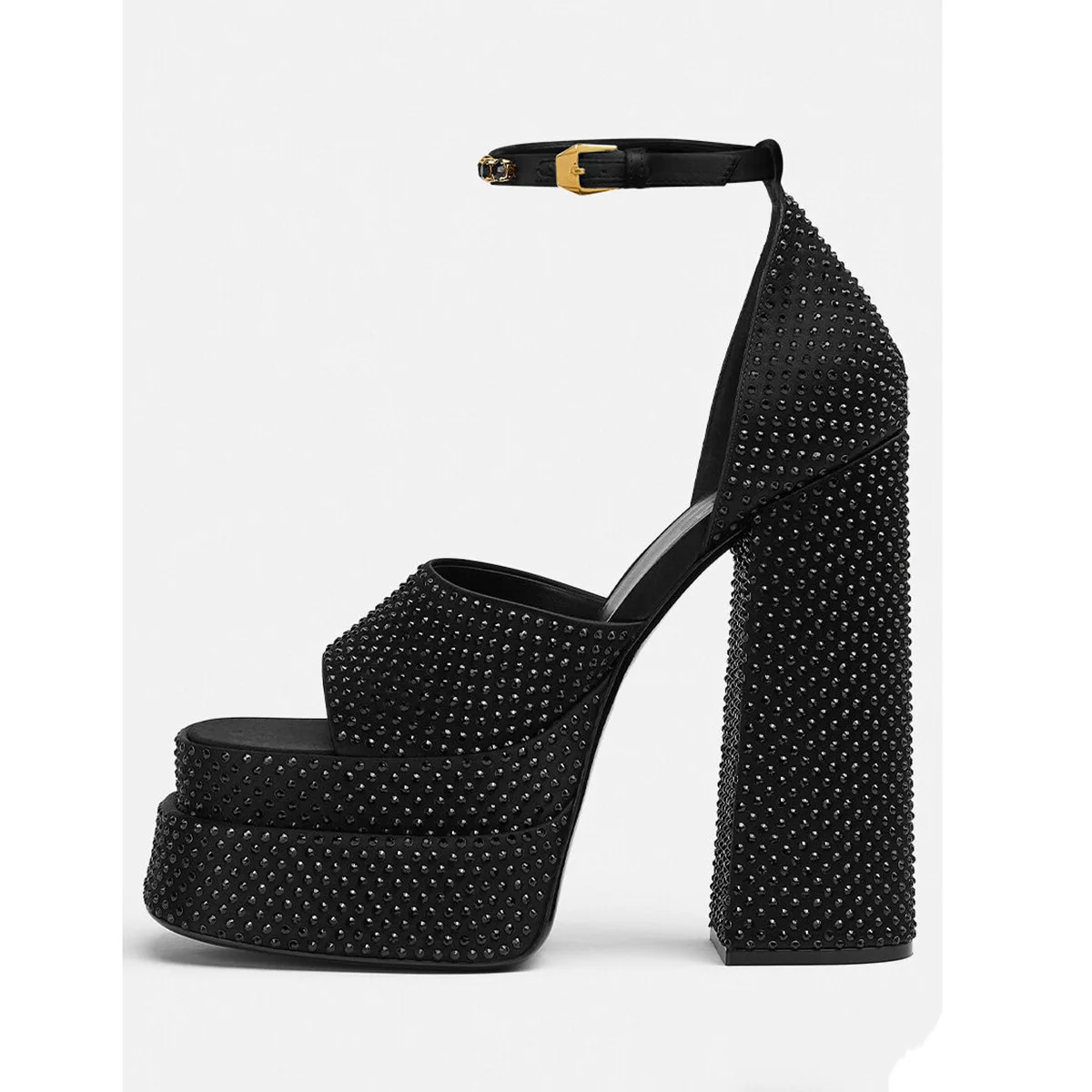 Женские сандалии на платформе с блестящими стразами и квадратным носком, на массивном очень высоком каблуке с пряжкой и ремешком, большие размеры, модная обувь для показа
Женские сандалии на платформе с блестящими стразами и квадратным носком, на массивном очень высоком каблуке с пряжкой и ремешком, большие размеры, модная обувь для показа