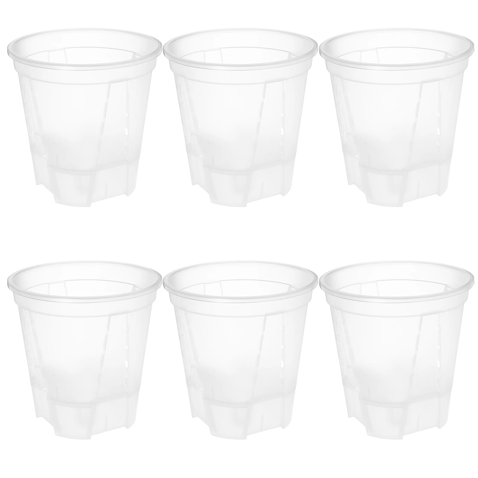 6pcs Self Watering Lazy Planters Transparent PP Drainage Holes Nursery Pots Plastic Flowerpot Basin Indoor Plants
6pcs Self Watering Lazy Planters Transparent PP Drainage Holes Nursery Pots Plastic Flowerpot Basin Indoor Plants