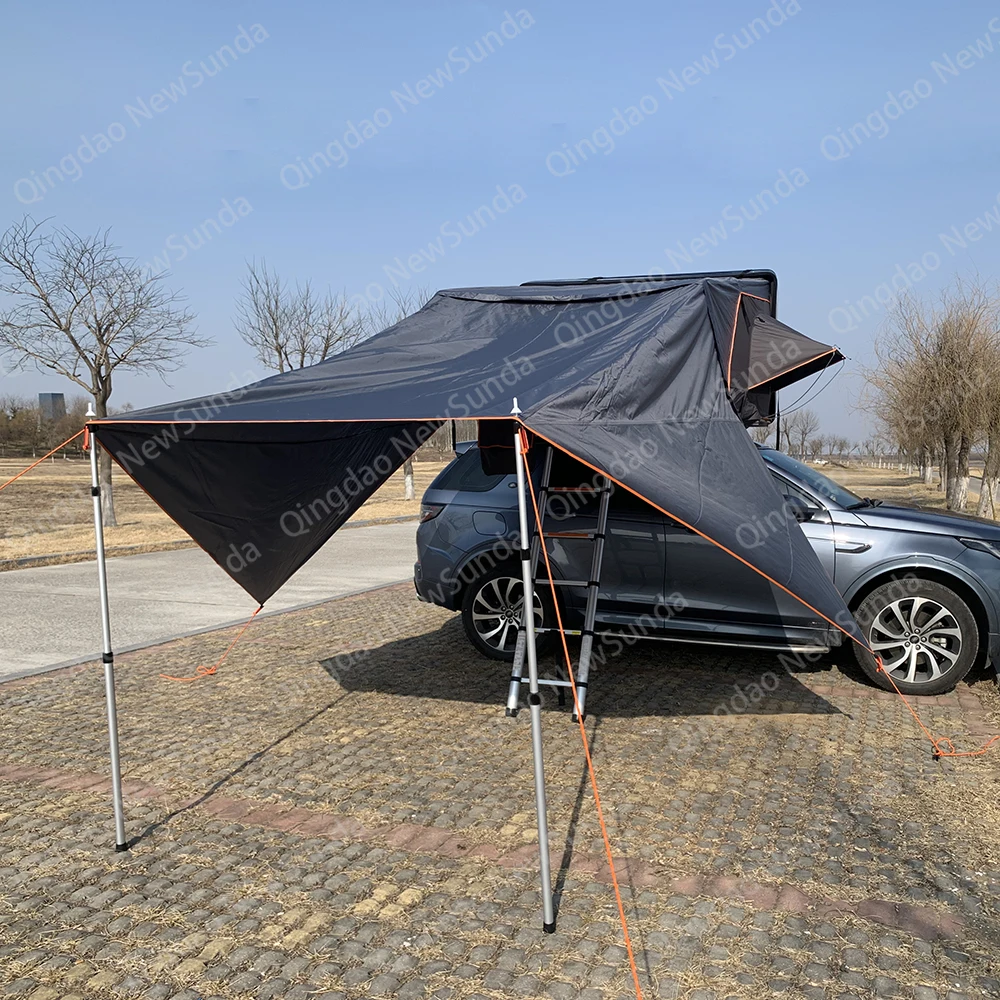 Camping and Hiking Waterproof Car Roof Tent with Sunshade Off Ground Outdoor Awning Car Roof Top Tents Canopies
Camping and Hiking Waterproof Car Roof Tent with Sunshade Off Ground Outdoor Awning Car Roof Top Tents Canopies