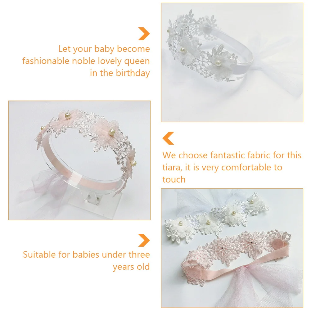 2Pcs Headbands Lace Pearl Flower Headwraps Pink White Birthday Party Photography Hair Accessories Headbands
2Pcs Headbands Lace Pearl Flower Headwraps Pink White Birthday Party Photography Hair Accessories Headbands