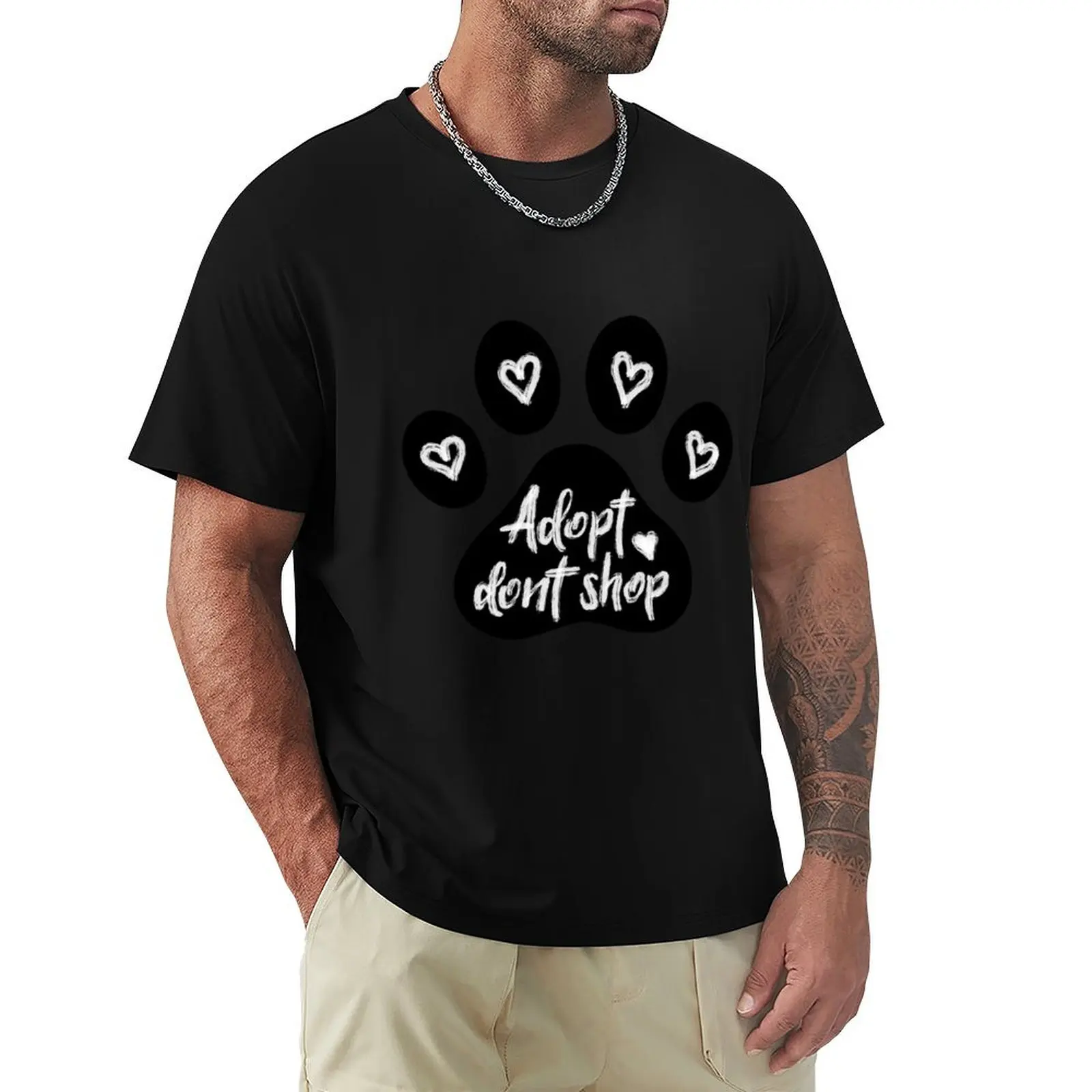 Adopt don't shop T-Shirt basketball graphic tees graphic t shirts quick-drying designer t shirt men
Adopt don't shop T-Shirt basketball graphic tees graphic t shirts quick-drying designer t shirt men