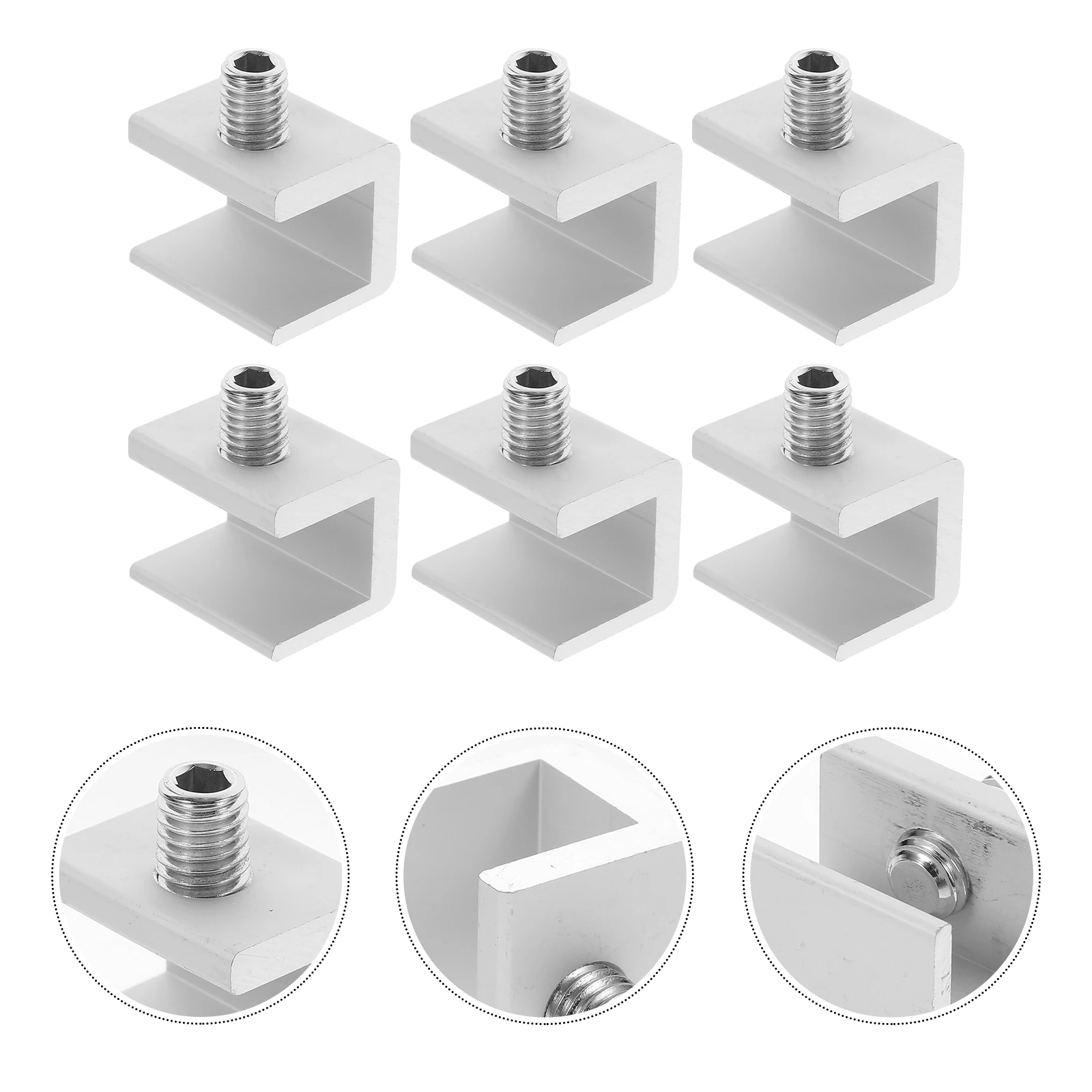 6Pcs Window Safety Lock Aluminum Alloy Sliding Window Limiter Safety Stopper for Home Office School Limiting Lock
6Pcs Window Safety Lock Aluminum Alloy Sliding Window Limiter Safety Stopper for Home Office School Limiting Lock
