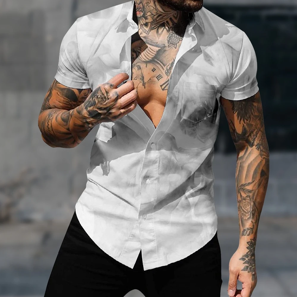 Casual Hawaiian Shirt For Men's Fashion Space Color Print Shirt 3D Print Cozy Short Sleeve Beach Streetwear Harajuku Clothes
Casual Hawaiian Shirt For Men's Fashion Space Color Print Shirt 3D Print Cozy Short Sleeve Beach Streetwear Harajuku Clothes
