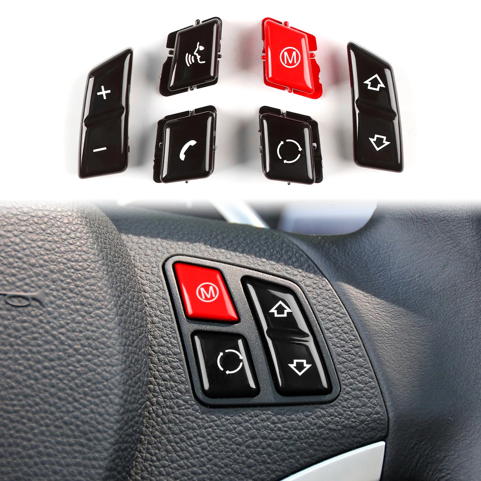 Высококачественные цветные кнопки на руль ABS для BMW E90 E92 E93 M3 07-13 E81 E82 E87 E88 06-11 X1 E84 08-15
Высококачественные цветные кнопки на руль ABS для BMW E90 E92 E93 M3 07-13 E81 E82 E87 E88 06-11 X1 E84 08-15