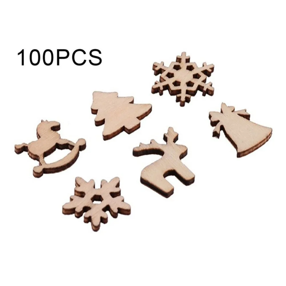 100pcs Christmas Tree Wooden Hanging Ornaments Home Mini Snowflake Rocking Horse Hanging Pendants DIY Decor Supplies
100pcs Christmas Tree Wooden Hanging Ornaments Home Mini Snowflake Rocking Horse Hanging Pendants DIY Decor Supplies