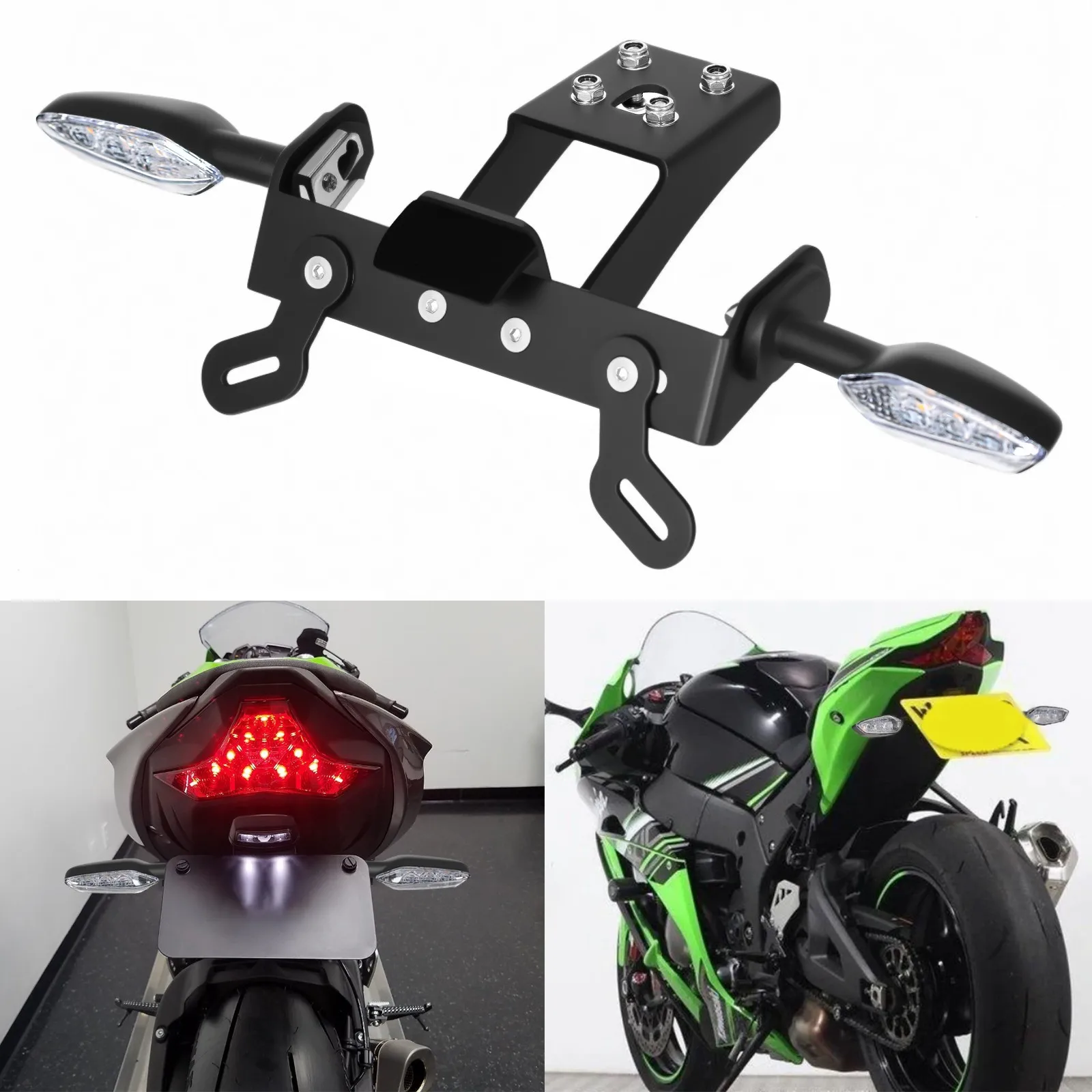 Fender Eliminator Rear Tail Tidy LED Turn Signal For 2008-2010 Kawasaki ZX10R Fender Eliminator Rear Tail Tidy LED Turn Signal
Fender Eliminator Rear Tail Tidy LED Turn Signal For 2008-2010 Kawasaki ZX10R Fender Eliminator Rear Tail Tidy LED Turn Signal