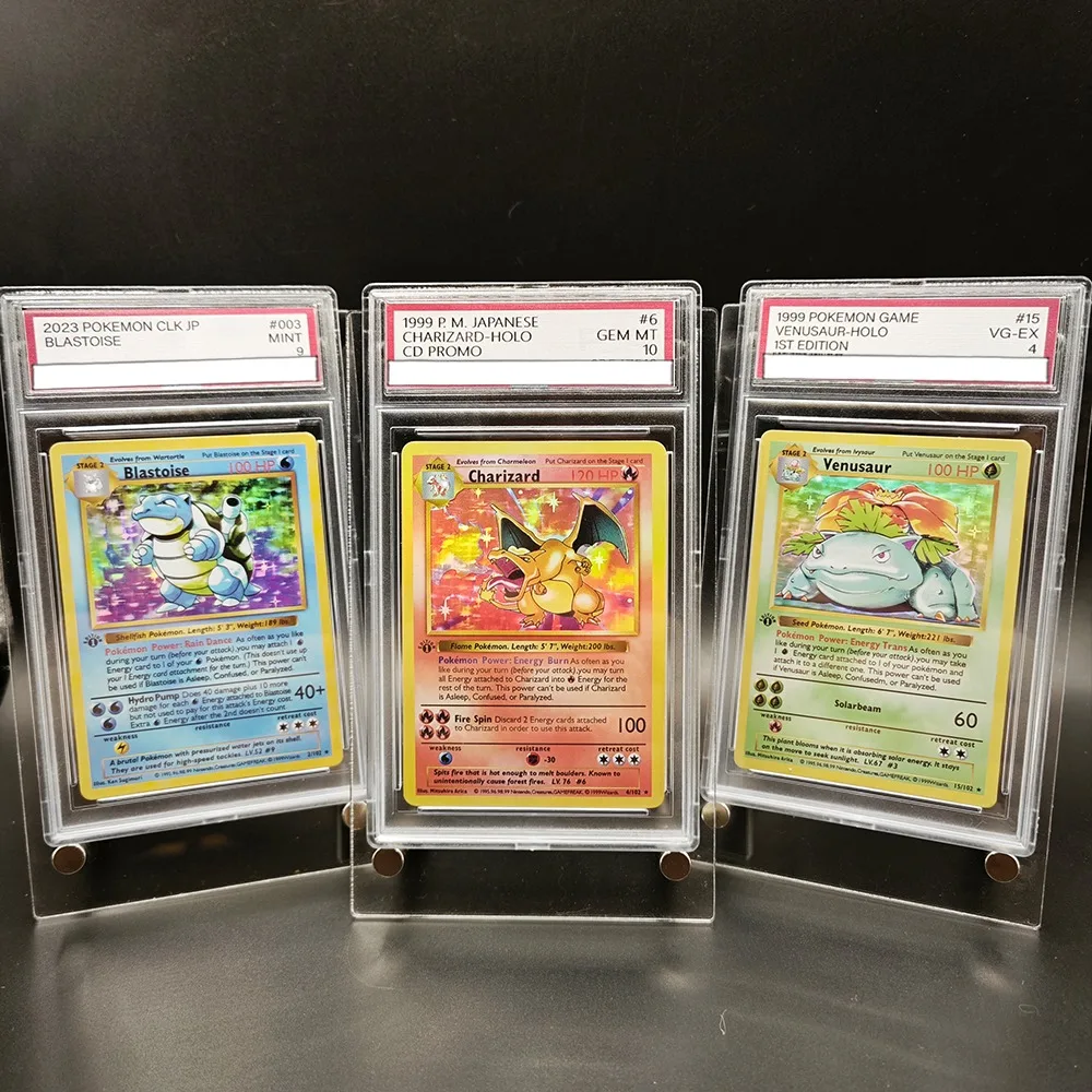 DIY Anime Pocket Monsters English Rating Card Lugia Mew Lugia Charizard PTCG Copy Version Hobby Collection Cards Boys Toys Gifts
DIY Anime Pocket Monsters English Rating Card Lugia Mew Lugia Charizard PTCG Copy Version Hobby Collection Cards Boys Toys Gifts