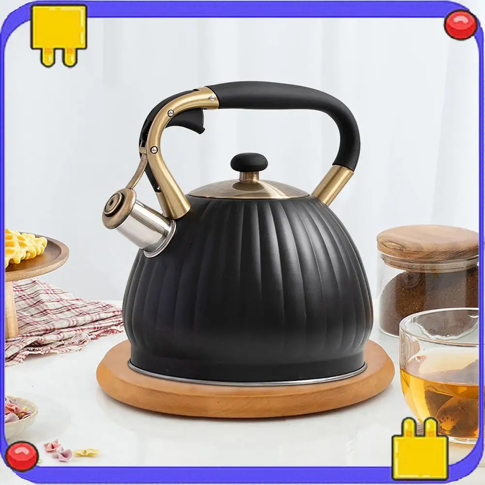 L56A-3.5L чайник со свистком из нержавеющей стали, чайник со свистком для газовой плиты, индукционная плита, чайник в форме тыквы 
L56A-3.5L чайник со свистком из нержавеющей стали, чайник со свистком для газовой плиты, индукционная плита, чайник в форме тыквы