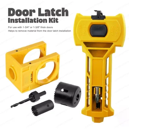 Tool Set With Spherical Lock Hole Opener & Door Latch Mortise Kit Available In Multiple Color Options
Tool Set With Spherical Lock Hole Opener & Door Latch Mortise Kit Available In Multiple Color Options