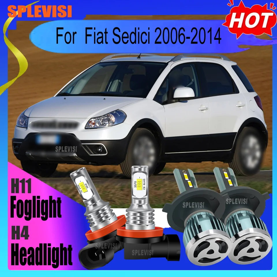 LED H4/9003 H11/H9/H8 Headlight Fog Light Compatible durable For Fiat Sedici 2006 2007 2008 2009 2010 2011 2012 2013 2014
LED H4/9003 H11/H9/H8 Headlight Fog Light Compatible durable For Fiat Sedici 2006 2007 2008 2009 2010 2011 2012 2013 2014