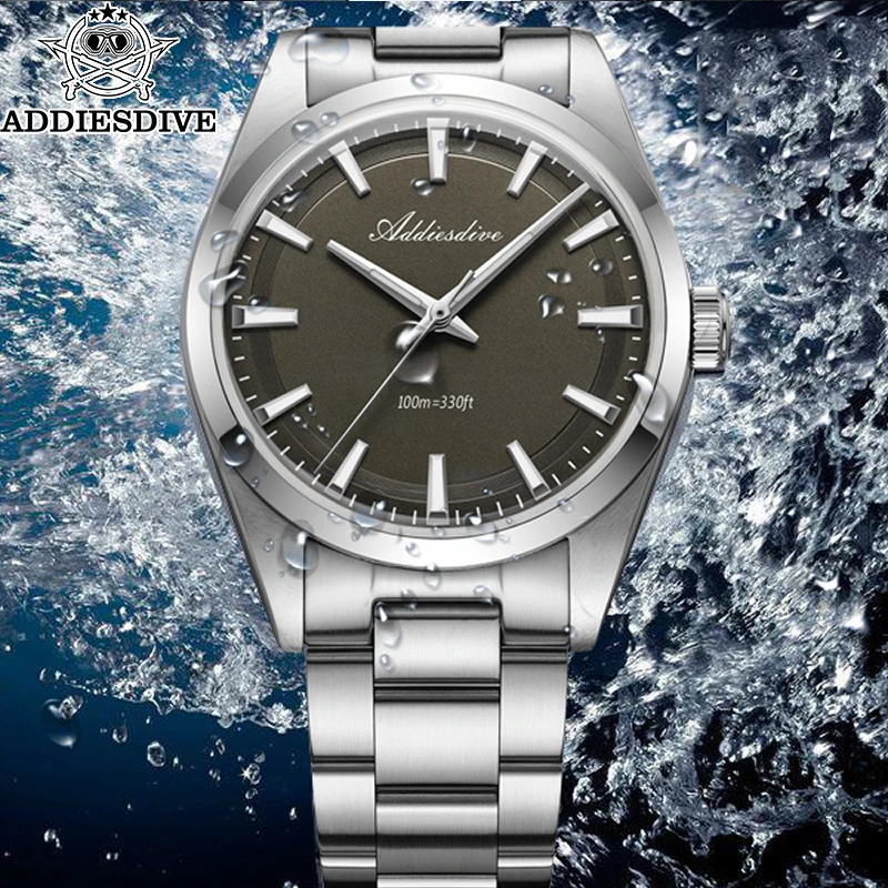 ADDIESDIVE Hot Sale VH31 Men Watch reloj hombre 10Bar Waterproof BGW9 Super Luminous 316L Stainless Steel Quartz Watches AD2066
ADDIESDIVE Hot Sale VH31 Men Watch reloj hombre 10Bar Waterproof BGW9 Super Luminous 316L Stainless Steel Quartz Watches AD2066