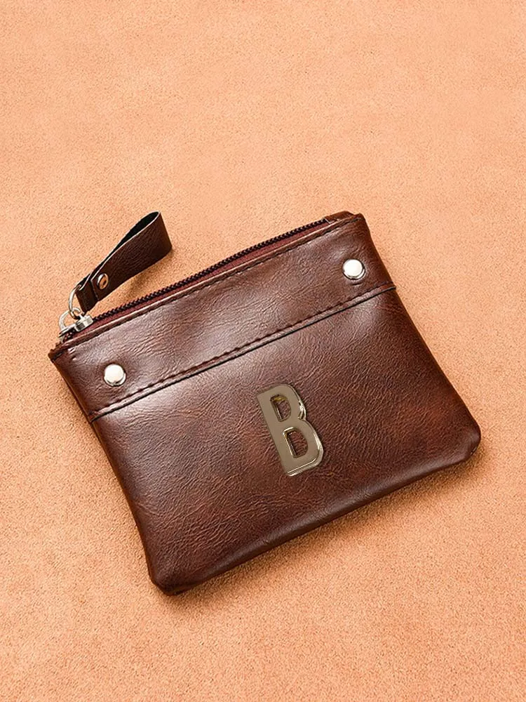 Customized Personalized Customer Name Chic Coin Purses for Women Dual Card Slot Durable PU Artistic Metal Decor
Customized Personalized Customer Name Chic Coin Purses for Women Dual Card Slot Durable PU Artistic Metal Decor