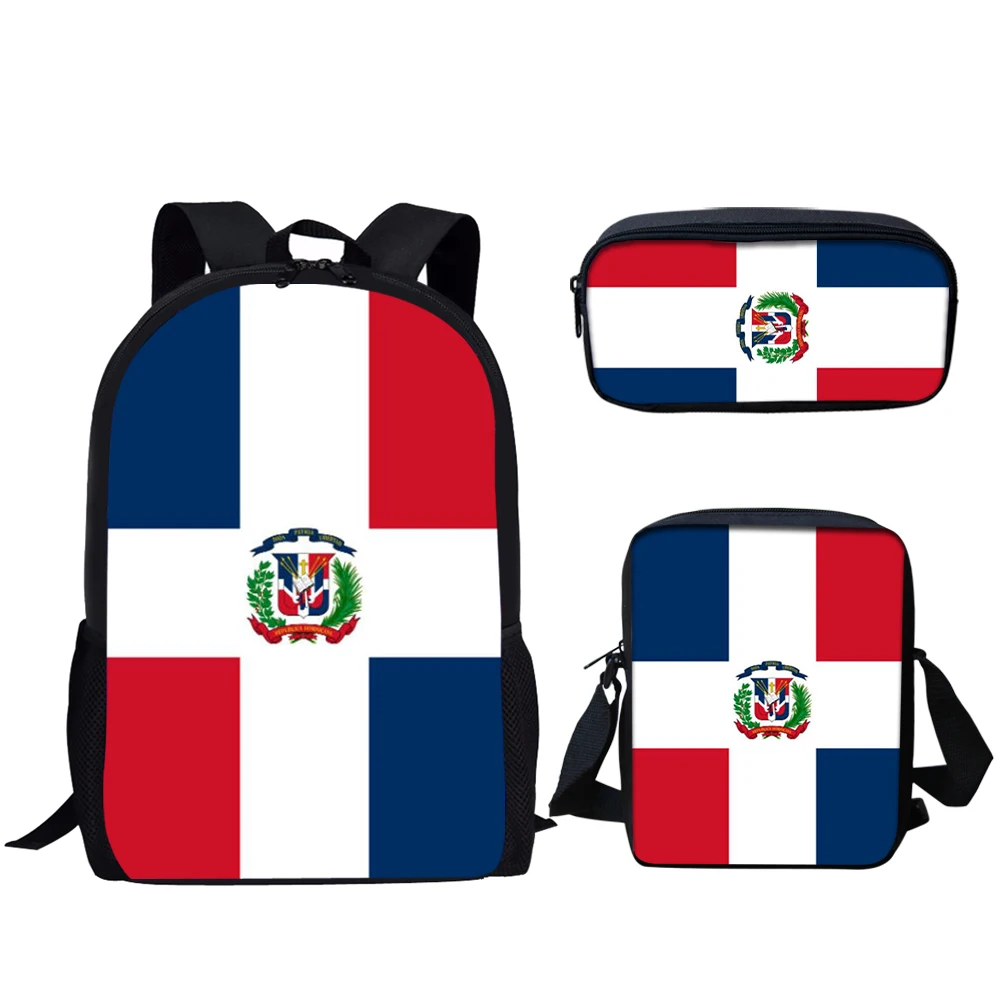 Belidome Haiti Flag Print 3Pcs School Bags for Teen Boys Girls Casual Lightweight Backpack for Student Bookbag Back to School
Belidome Haiti Flag Print 3Pcs School Bags for Teen Boys Girls Casual Lightweight Backpack for Student Bookbag Back to School