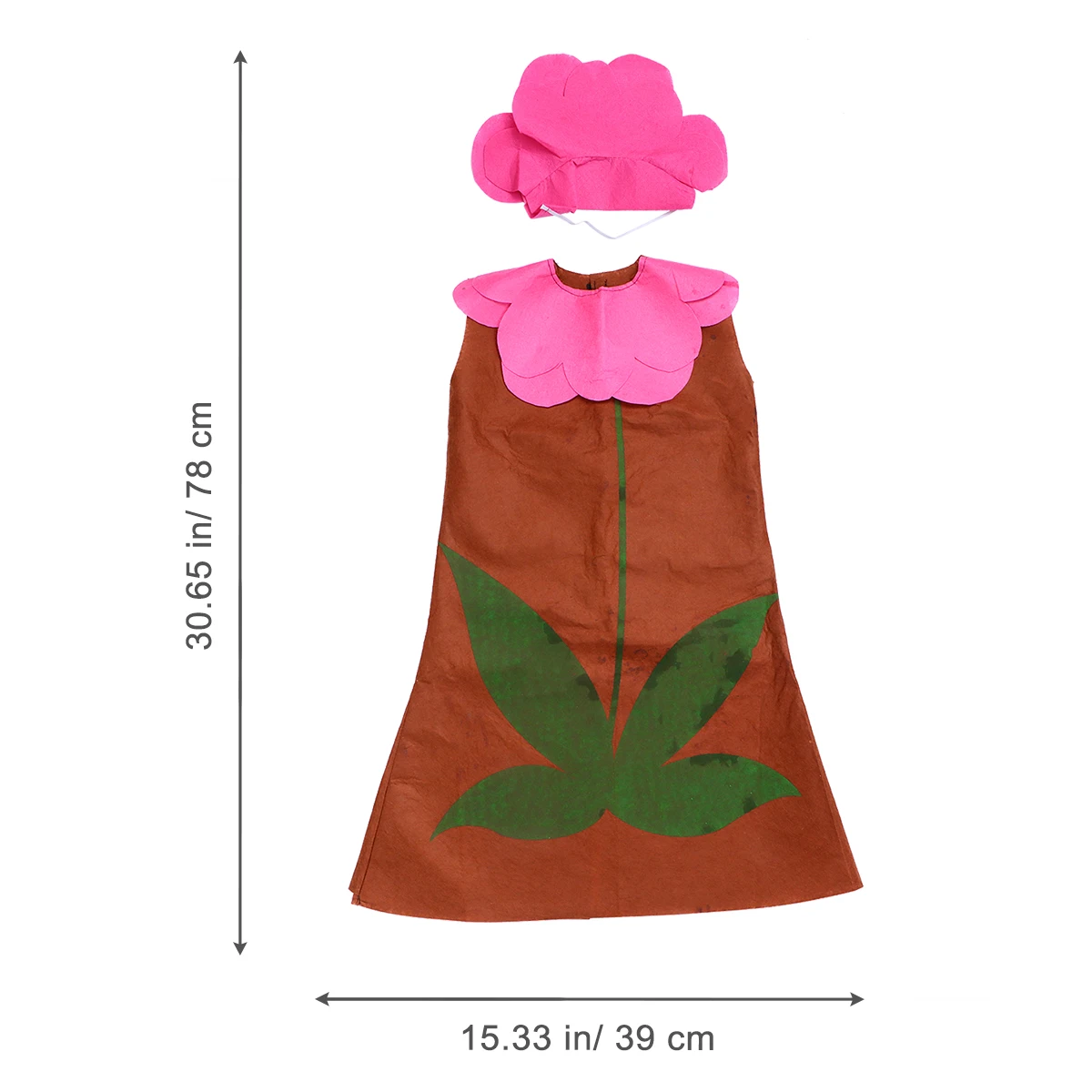 2pcs 1Set Floret Costume Set For Kids Halloween Dress Up Clothes Hat Pink Brown Adorable Playwear Parent-Child Activities Role
2pcs 1Set Floret Costume Set For Kids Halloween Dress Up Clothes Hat Pink Brown Adorable Playwear Parent-Child Activities Role