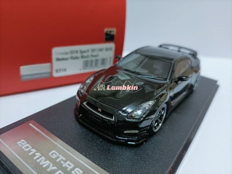 HPI 1/43 GT-R R35 SpecV Pearl Black Modified MY Edition Sports Car Model Collection Gift
HPI 1/43 GT-R R35 SpecV Pearl Black Modified MY Edition Sports Car Model Collection Gift