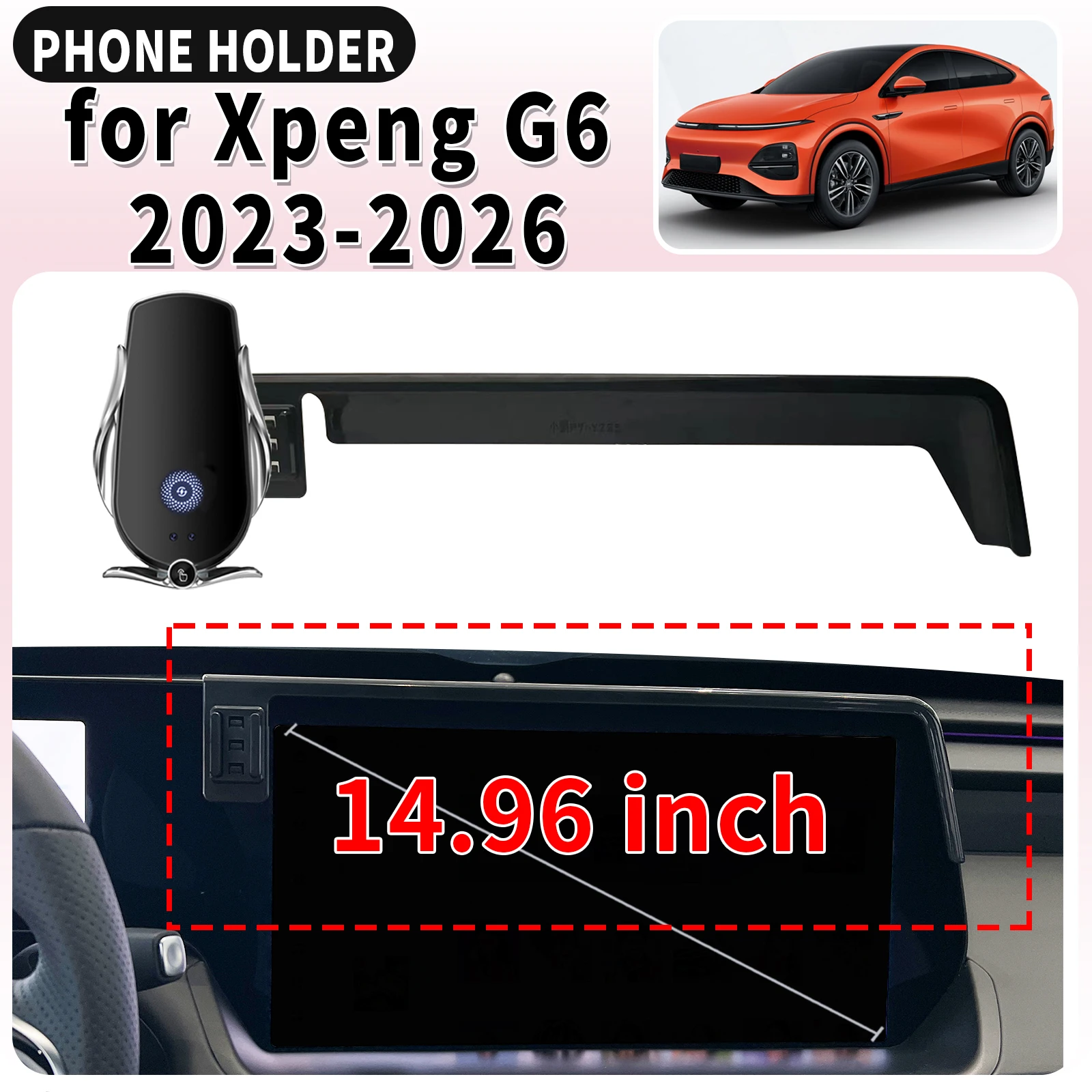 fit for Xpeng G6 2023 2024 2025 2026 Screen Base Mount Phone Holder Dedicated Clip-On Navigation Bracket Car accessoires
fit for Xpeng G6 2023 2024 2025 2026 Screen Base Mount Phone Holder Dedicated Clip-On Navigation Bracket Car accessoires