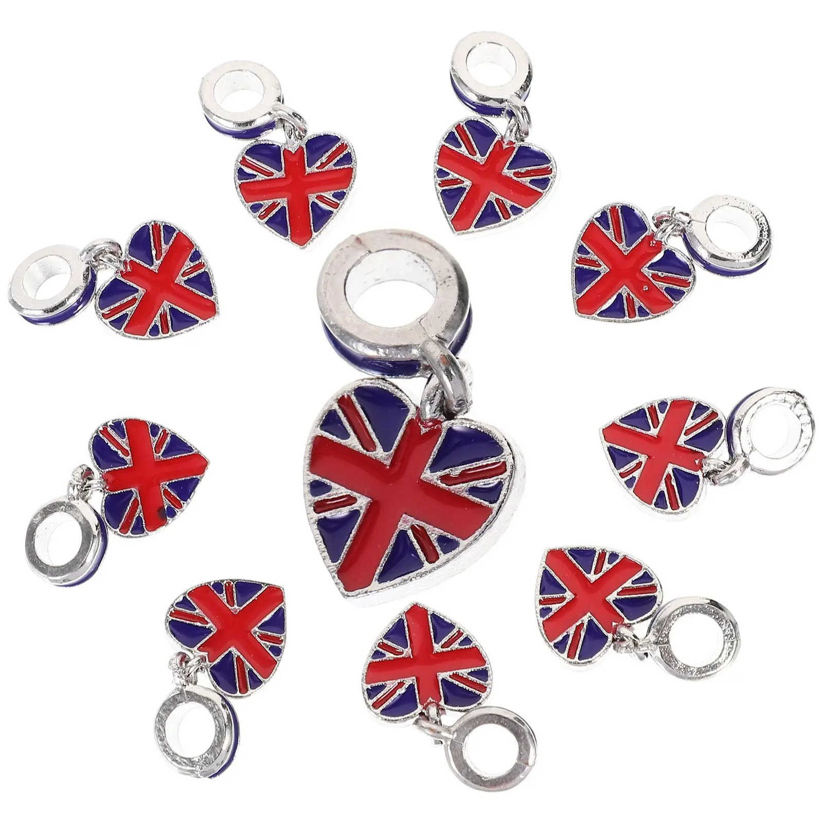 10 Pcs Britain Flag Bracelets Women Alloy Hand Jewelry Fashion Unique Design Durable Elegant Gift Bracelet Accessories
10 Pcs Britain Flag Bracelets Women Alloy Hand Jewelry Fashion Unique Design Durable Elegant Gift Bracelet Accessories
