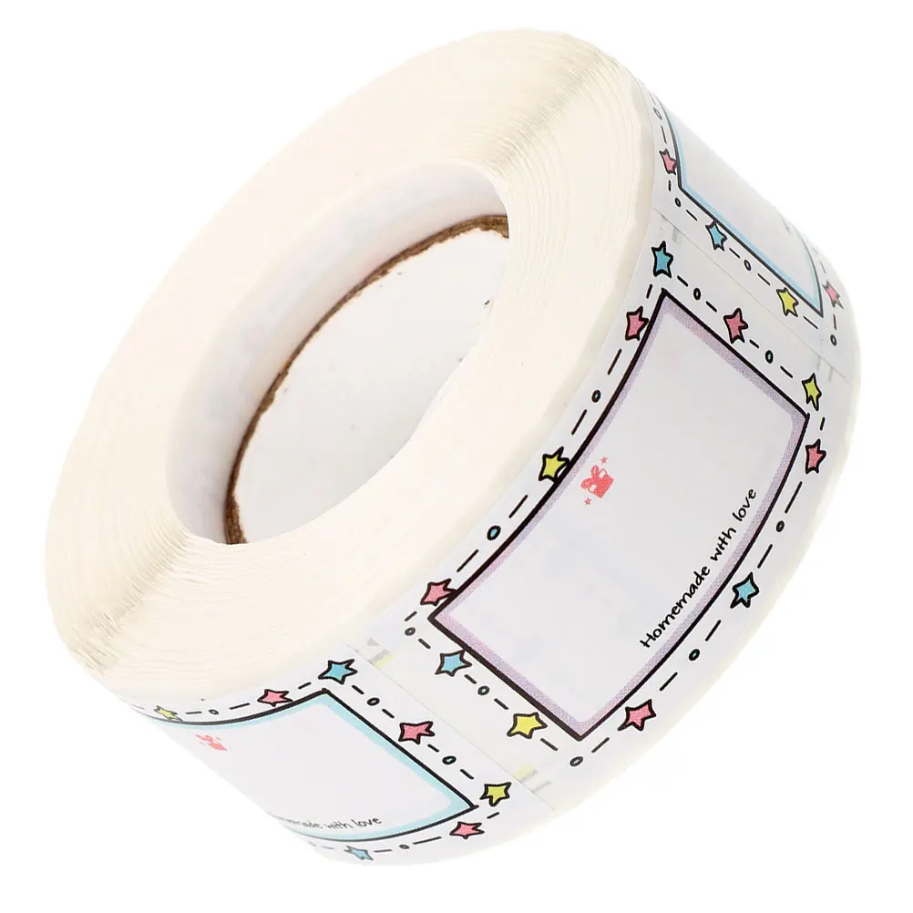 1 Roll Waterproof Label Stickers Rectangular Self-Adhesive For Food Containers Jars Freezer Refrigerator Pantry Bakery Packaging
1 Roll Waterproof Label Stickers Rectangular Self-Adhesive For Food Containers Jars Freezer Refrigerator Pantry Bakery Packaging
