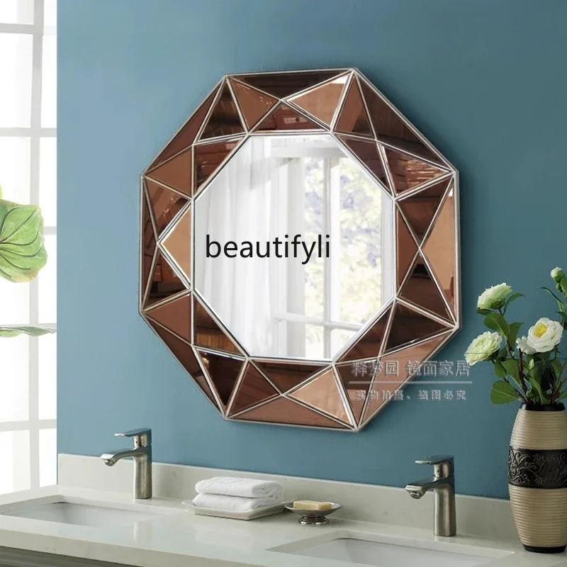 K185 European three-dimensional entrance decorative mirror wall-mounted toilet bathroom washstand vanity mirror
K185 European three-dimensional entrance decorative mirror wall-mounted toilet bathroom washstand vanity mirror