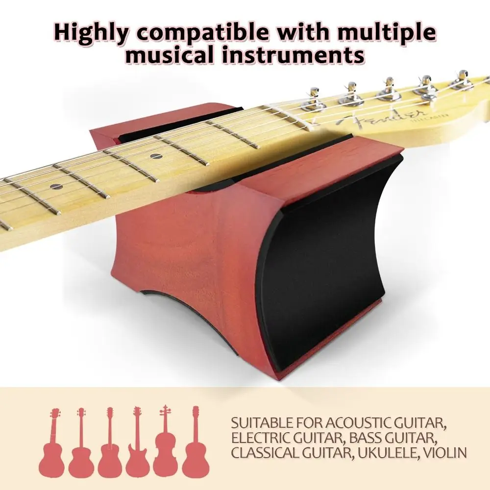Support Pillow Guitar Wooden Neck Bracket Mahogany Material Multi-function Guitar Neck Rest Professional 2 Usage Height
Support Pillow Guitar Wooden Neck Bracket Mahogany Material Multi-function Guitar Neck Rest Professional 2 Usage Height