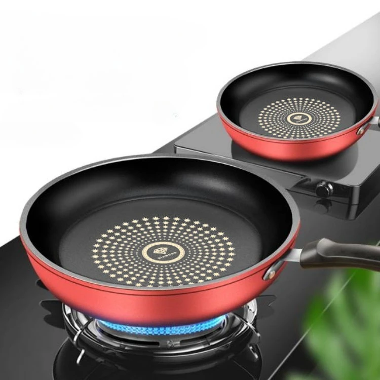 New Diamond Non Stick Frying Pan Home Kitchen Pan Gas Induction Stove Rapid Heat Conduction No Raised Base Sturdy for Family
New Diamond Non Stick Frying Pan Home Kitchen Pan Gas Induction Stove Rapid Heat Conduction No Raised Base Sturdy for Family