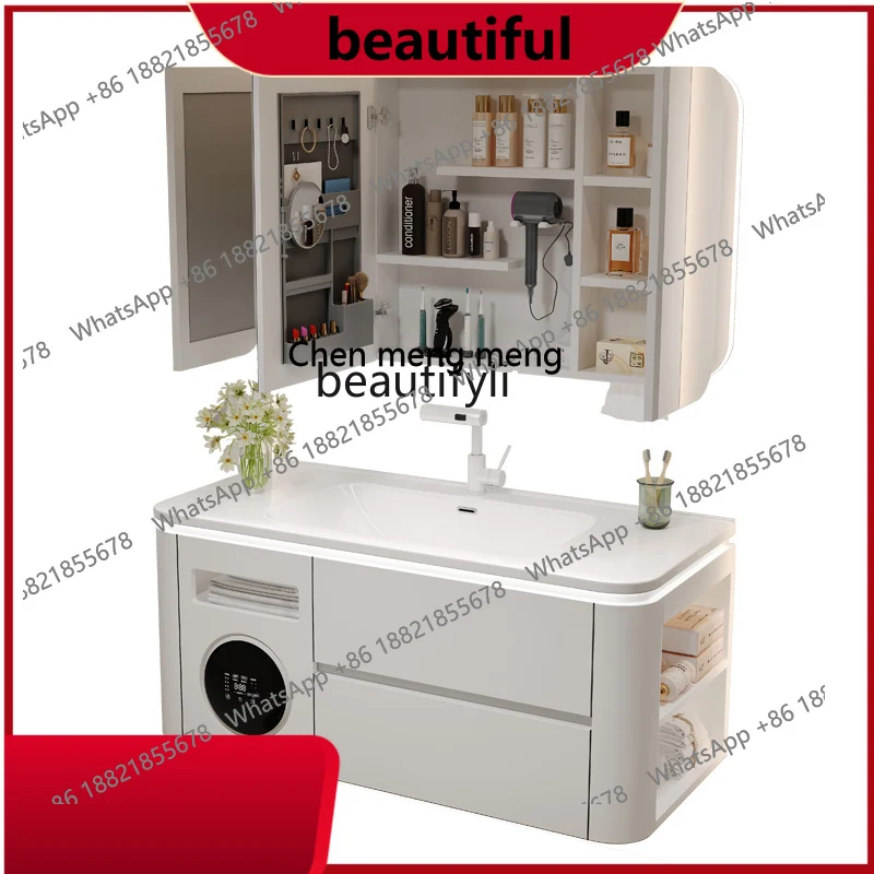 Arc side storage, washing and drying machine ceramic basin bathroom cabinet toilet washstand H
Arc side storage, washing and drying machine ceramic basin bathroom cabinet toilet washstand H