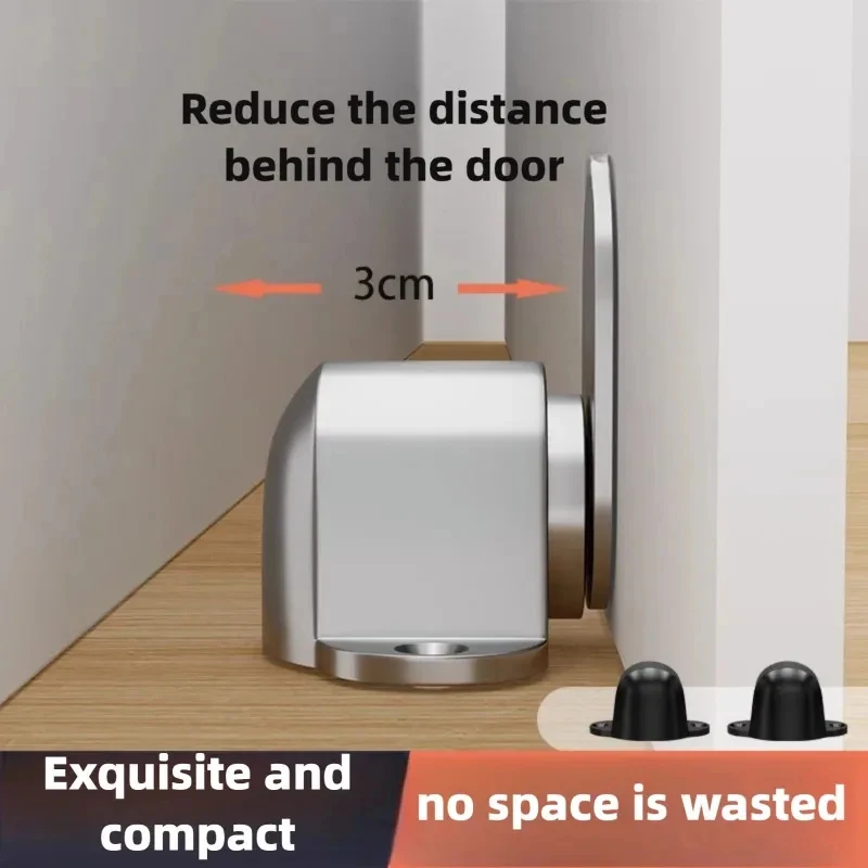 Classic Stainless Steel Door Stopper Super Suction Floor Decor Holder for Home Safety Durable And Stable
Classic Stainless Steel Door Stopper Super Suction Floor Decor Holder for Home Safety Durable And Stable