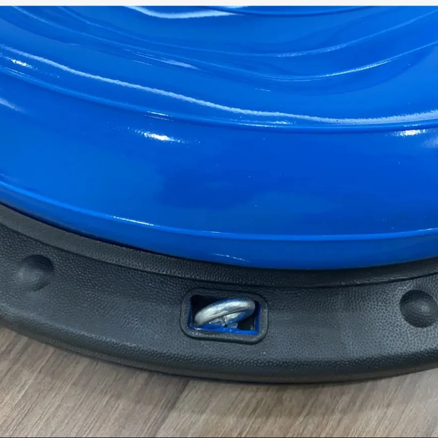 Фитнес-упражнения с логотипом толстого баланса, спортивный полумяч для йоги из ПВХ
Фитнес-упражнения с логотипом толстого баланса, спортивный полумяч для йоги из ПВХ