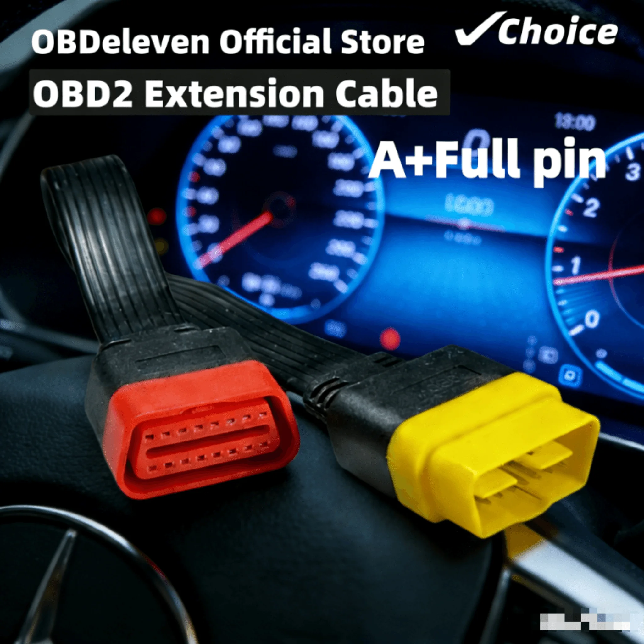 OBDII Extension cable 16 Pin Male To Female for thinkdiag Easydiag BD2 Connector 16Pin diagnostic tool ELM327 OBD2 Cable
OBDII Extension cable 16 Pin Male To Female for thinkdiag Easydiag BD2 Connector 16Pin diagnostic tool ELM327 OBD2 Cable