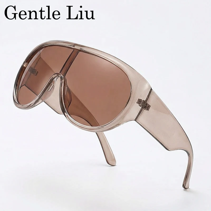 2026 New Y2K Punk Oversized Shield Sunglasses Women Futuristic One-Piece Sun Glasses Steampunk Mask Eyewear Luxury Brand Shades
2026 New Y2K Punk Oversized Shield Sunglasses Women Futuristic One-Piece Sun Glasses Steampunk Mask Eyewear Luxury Brand Shades