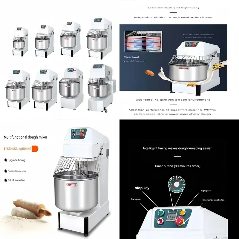 Best Price Commercial Spiral Dough Mixer 25kg 50kg for Home Bakery Pizza Bread Making
Best Price Commercial Spiral Dough Mixer 25kg 50kg for Home Bakery Pizza Bread Making