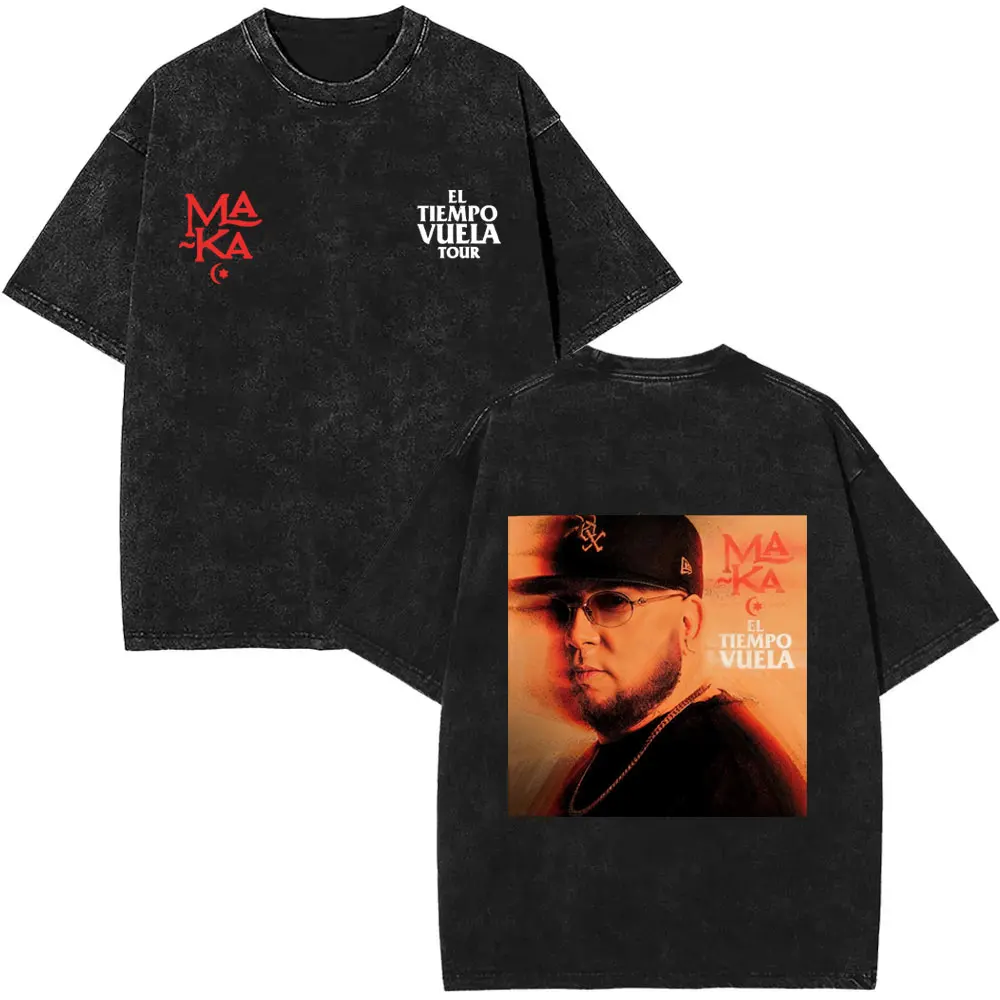 Vintage Washed Maka El Tiempo Vuela 2025 Tour T-shirts Men Women Fashion Hip Hop Street T-shirt Pop Music T Shirt Short Sleeve
Vintage Washed Maka El Tiempo Vuela 2025 Tour T-shirts Men Women Fashion Hip Hop Street T-shirt Pop Music T Shirt Short Sleeve
