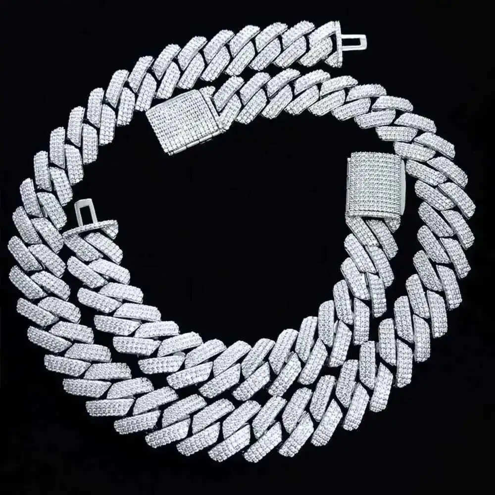 Wholesale 6mm 8mm 10mm 12mm 14mm Hip Hop Vvs Diamond Necklace Boissanite Bracelet Dropshipping Silver Iced Out Cuban Link Mhain
Wholesale 6mm 8mm 10mm 12mm 14mm Hip Hop Vvs Diamond Necklace Boissanite Bracelet Dropshipping Silver Iced Out Cuban Link Mhain