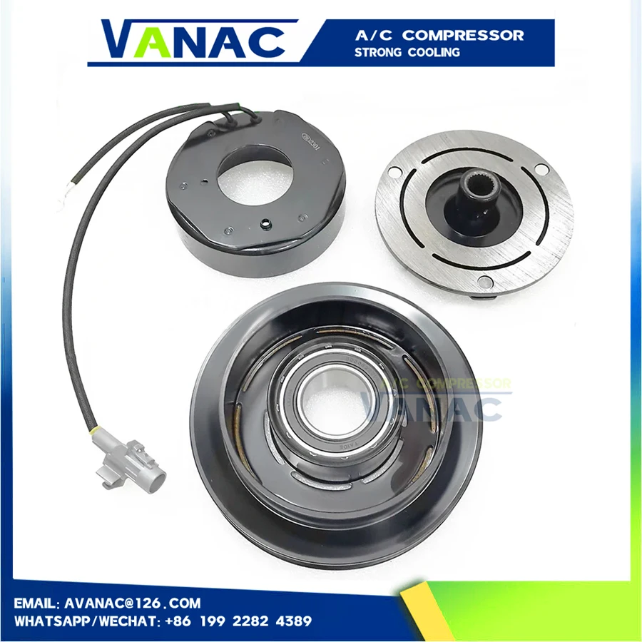 A/C AC Compressor Magnetic Clutch Pulley for Mitsubishi PAJERO SHOGUN MONTERO 2.5 3.0 V6 2.8 3.5 1.8 MR149366 447200-0534
A/C AC Compressor Magnetic Clutch Pulley for Mitsubishi PAJERO SHOGUN MONTERO 2.5 3.0 V6 2.8 3.5 1.8 MR149366 447200-0534