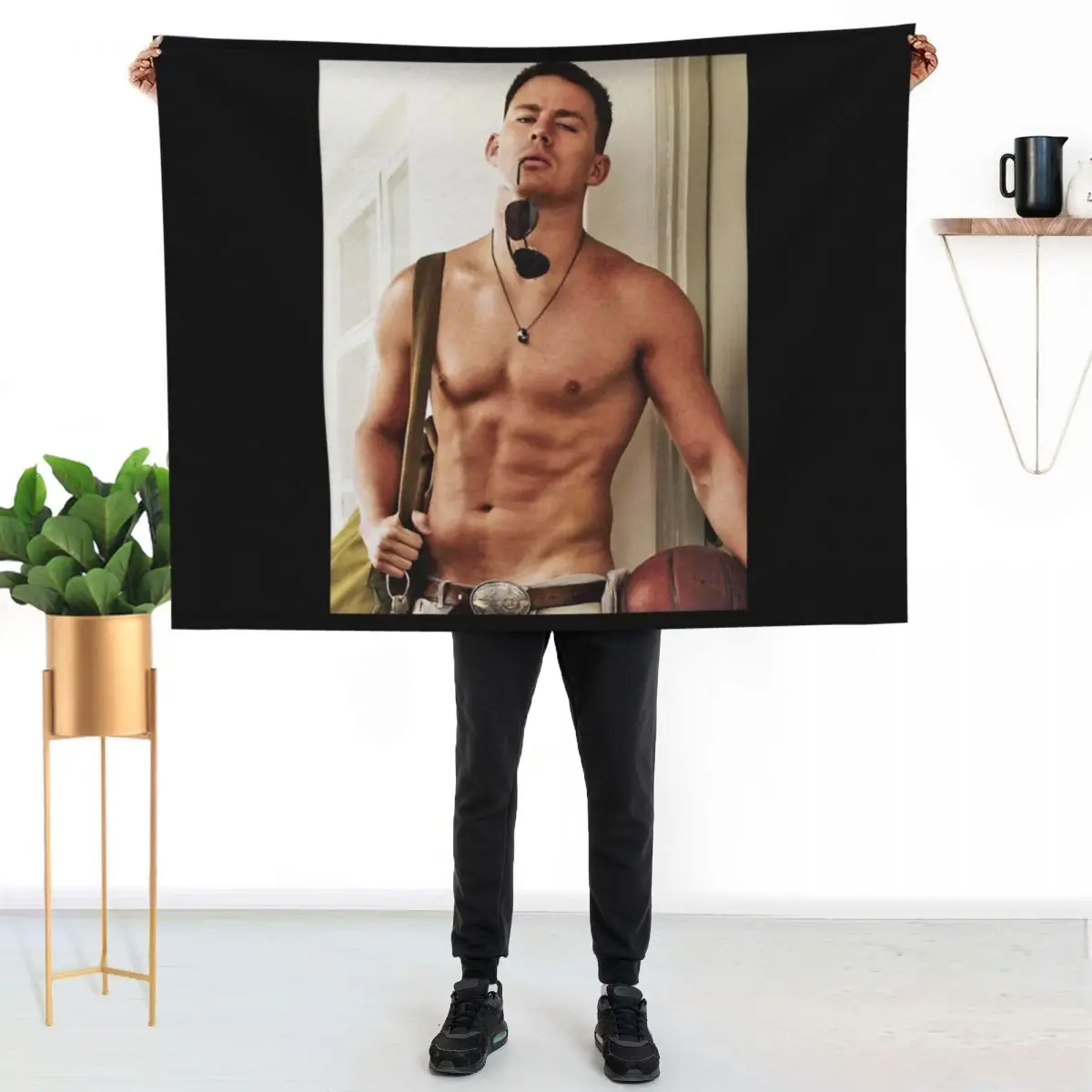Channing Tatum Shirtless Classic Throw Blanket Foldable Soft Warm Blanket for Outdoor Use
Channing Tatum Shirtless Classic Throw Blanket Foldable Soft Warm Blanket for Outdoor Use